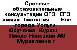 Срочные образовательные консультации ОГЭ, ЕГЭ химия, биология!!! - Все города Услуги » Обучение. Курсы   . Ямало-Ненецкий АО,Муравленко г.